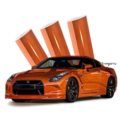Mingtu OEM ODM 1.52X18m Rotolo Verde Smeraldo Car Wrap Vinile Film Fan Club Stile Design