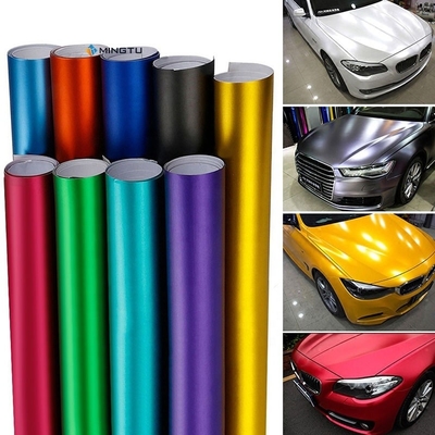 Mingtu OEM ODM 1.52X18m Rotolo Verde Smeraldo Car Wrap Vinile Film Fan Club Stile Design
