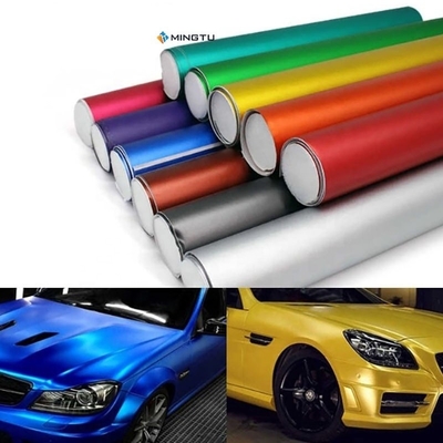Mingtu OEM ODM 1.52X18m Rotolo Verde Smeraldo Car Wrap Vinile Film Fan Club Stile Design