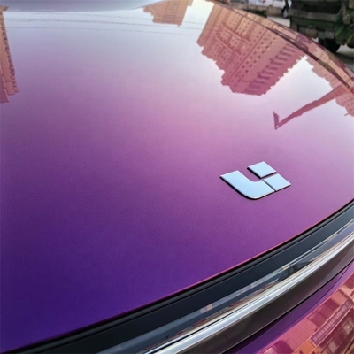 40°c a 200°c Film per carrozzeria Mingtu Color Changing Vinyl Wrap per la vendita sul mercato automobilistico