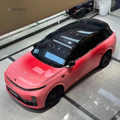 Mingtu 1.52 x 17M Dimensione CALOR CHANGING Rosa Chiara Auto Wrap Vinyl per il corpo