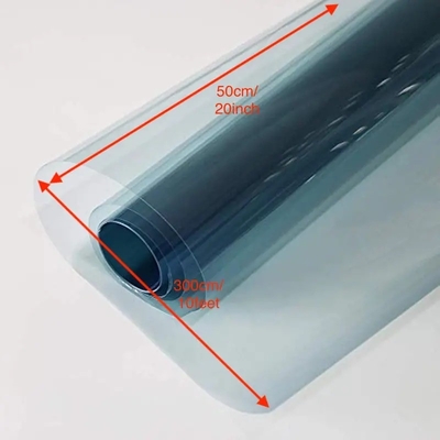 10 Film UV per finestre per auto Mingtu NX50 VLT50% Hight PET Tinta finestre solari Anti giallo