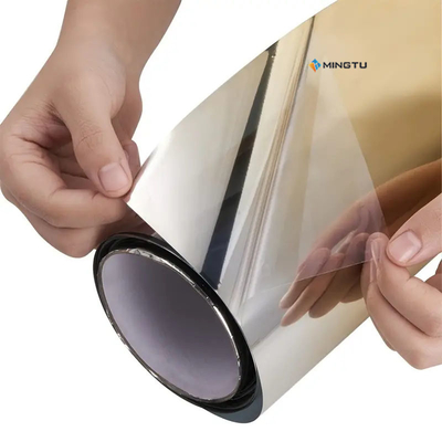 Mingtu UV400 UVR 100% Protezione del parabrezza anteriore dell'auto Ombra Adesivo della finestra Striscia isolante termico Tint Film