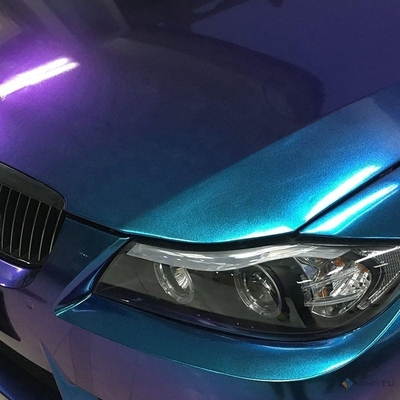 Mingtu Chameleon Gloss Vinyl Wrap Stati Uniti Colla per adesivi deccali per carrozzeria