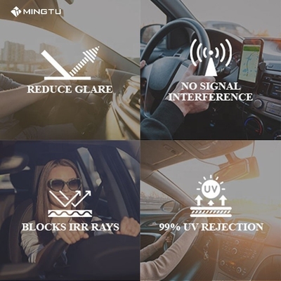Vetro anteriore Anti Glare UV Transitional Car Tint Mingtu Protezione della privacy UV400 Film solare