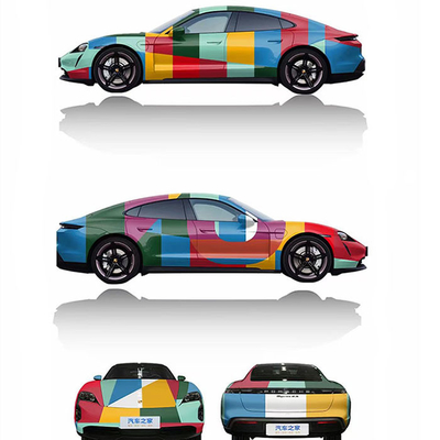 Tpu Film Graphic Wrap for Laundry Servizio di ritiro e consegna Veicoli di trasporto