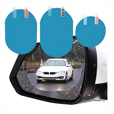 Adesivi protettivi per auto Nano Coating Rainproof Anti Fog Film per specchietto retrovisore auto