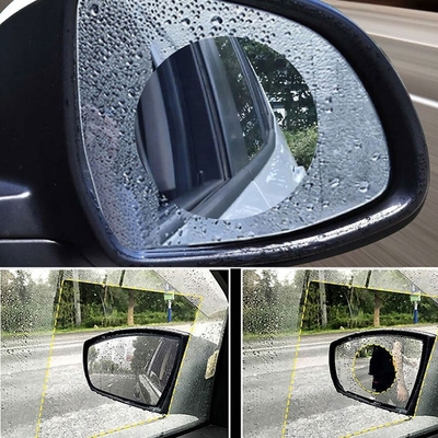 Film retrovisore anti nebbia per auto a prova di pioggia 135*95mm