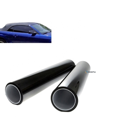 Film per finestre riflettente in PET 2.5 Mil Grigio Metal Sputtering Metallizzato per parabrezza auto