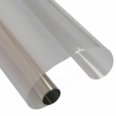 Film per finestre riflettente in PET 2.5 Mil Grigio Metal Sputtering Metallizzato per parabrezza auto