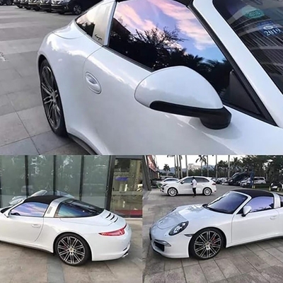 Protezione della privacy PET Film per vetro per auto VLT 85% IR 40% Chameleon Film per automobili