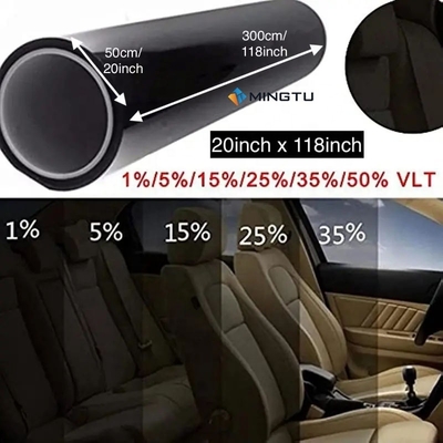 Migliora la tua esperienza di guida con Mingtu Anti Yellow Car Solar Film e VLT5% Tint