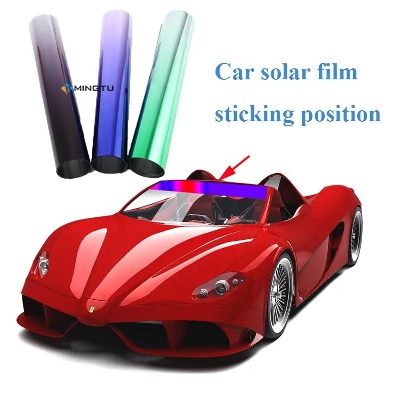 PET riflettente 13% Mingtu Tinting solare vetro vetro vetro film per la resistenza al calore